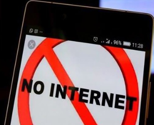 Internet shut