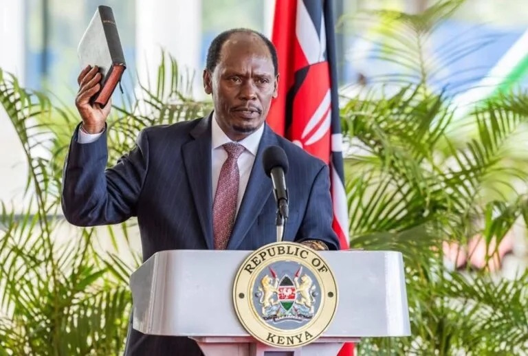 Kenya Cabinet Secretary for the Ministry of Information, Communications and the Digital Economy, William Gitau